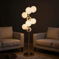 فروش آباژور کنار سالنی ۸ شعله مولکولی در لار