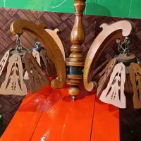لوستر چوبی بزرگ(قیمت پیشنهادی)