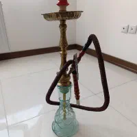 قلیان برنجی همراه چمدان