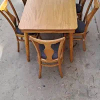 میز نهار خوری چهار و دو نفره نو