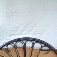 تخت خواب فلزی دونفره همراه باتشک ۶تومن