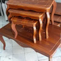 جلو مبلی چوبی درجه یک کاملا سالم