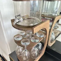 کلمن شیشه ای پذیرایی