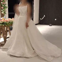 لباس عروس استثنائی شخص دوز اروپایی ۲مدل سایز ۳۶،۴۰
