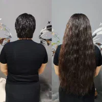 اکستنشن با موی طبیعی (نصب رایگان) (خریدارمو)