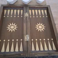 صندلی راکی و تخته نرد