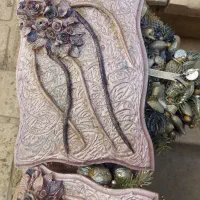 سفره عقد یاسی رنگ