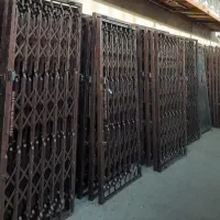 طرح شیک حفاظ پنجره درب کشوی اکاردیونی ضدسرقتی