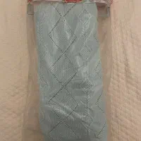 دو عدد پتو دور پیچ نوزاد کاملا نو با تگ