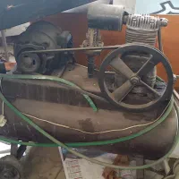 پمپ باد سیلندری پیستوله رنگ ۵۰ لیتری