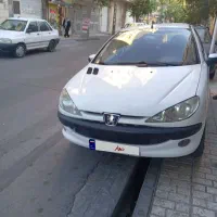 پژو 206 تیپ 3 سفید مدل 87 یک سر گلگیر رنگ