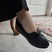 کفش طبی زنانه چرم طبیعی،سایز ۳۷