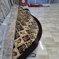 گلیم فرش کویر ۱۶متری دایره ای.