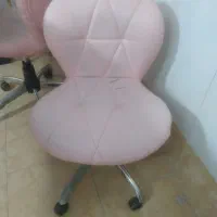 صندلی صورتی ۲ عدد