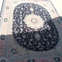 فرش سرمه‌ای رنگ 12 متری