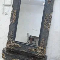 آینه و کنسول و اجاق گاز طرح فر