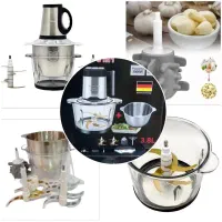 خردکن غذا ساز تمام استیل 4 تیغه اصلی جدید و کامل