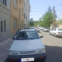 خودرو پراید بی رنگ