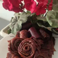 لواشک و آلو خانگی