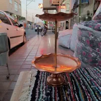 شیرینی‌خوری دو طبقه مسی لوکس و خاص