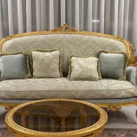 مبل استیل ورق طلا