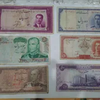 تعدادی اسکناس زمان شاه