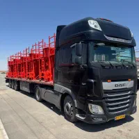 باربری شهر و شهرستان نیسان خاور تک جفت تریلی