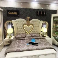 تخت  خواب قلبی طرح جدید