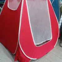 مسافرتی دوخت چادراز ۴نفره تا۱۲نفره رنگ جیگری دوپوش