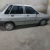 پراید نقره‌ای مدل ۸۷ دوگانه شرکتی