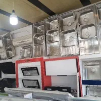 سینک ظرفشویی هود اجاق گاز رومیزی صفحه ای آشپزخانه