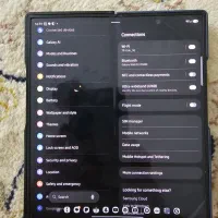 Galaxy Z fold 6 با قاب و قلم