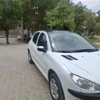 پژو ۲۰۶ tu3 سقف پانا بدون رنگ