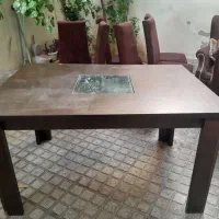 مبل 5 نفره با میز ناهار خوری