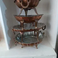 میوه خوری شیرینی خوری وارمرشکلاتخوری مسی