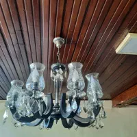 لوستر چوبی ۸ شاخه