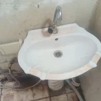 روشویی وچوب پرده