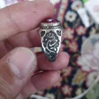 انگشتر رکاب ۴گل طرح شاهرخ یاقوت. اصل