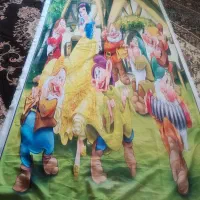 پرده هازان طرح سفید برفی