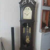 ساعت ایستاده تمام چوب