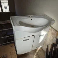 دو عدد روشویی کابینتی عرض ۶۰