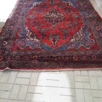 فروش قالی دستبافت  کوردی با یه کم‌زدگی