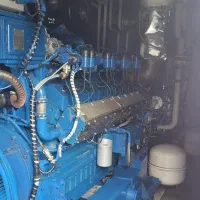 ژنراتور گاز سوز ۸۰۰کیلووات دائم کار MWM آلمان