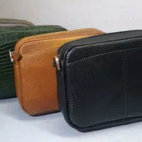 کیف دوشی زنانه چرم طبیعی گاوی عمده و تک