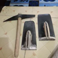 ماله بنایی صیغل شده و کلنگ دسته کوتاه