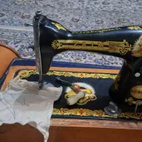 چرخ خیاطی قدیمی دستی سالم
