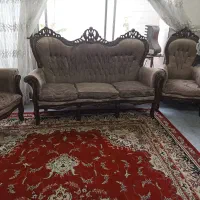 مبلمان 9نفره ی سه نفره6تکی 6تکی تنهامیدم