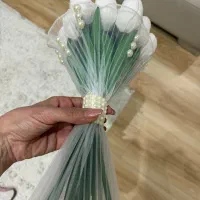 دسته گل عروس۶۰۰