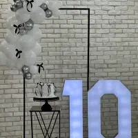 ۴ عدد بک گراند و ۲ عددمیز فروشی همه با هم