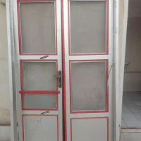 درب دو لخت توری آلومینیوم آلومینیومی ورق قدیم